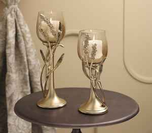 New Design Metal Table Top Candle Holder Stand Home <b>Decorative</b> <b>Gold</b>-Coated Candelabra for Lighting Use - Product Image 5