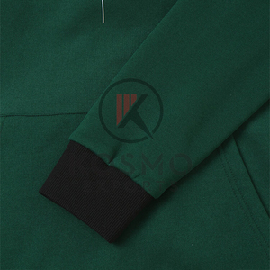 Sweat-shirts d'hiver pour hommes en molleton 100% coton, couleur unie, avec logo personnalisé, teinture unie, chaud et respirant, vente chaude - Product Image 5