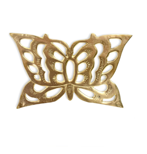 Sous-plats décoratifs en métal de haute qualité en forme de papillon, faits à la main, en argent, pour casseroles chaudes, design moderne - Product Image 4