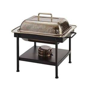 Decorative Metal Chafing Dish Stainless Steel <b>Food</b> <b>Warmer</b> for Wedding Banquet Hotel and Catering <b>Buffet</b> Use - Product Image 4