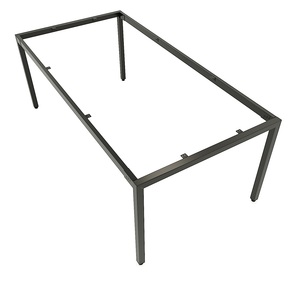 SFUC103 - Repose-pieds en fer en forme de U de style industriel pour table, petit modèle à assembler - Product Image 1