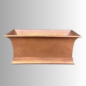 Baignoires rectangulaires autoportantes de luxe en cuivre martelé, fabriquées à la main par le fabricant direct, vente en gros pour la rénovation des salles de bain des hôtels - Product Image 2