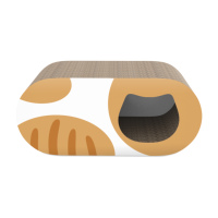 Vente en gros de planches à gratter de haute qualité pour chats Planches à gratter ondulées d'intérieur pratiques pour chats