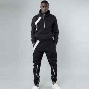 Venta caliente personalizado al por mayor Streetwear deporte de dos piezas corto conjunto Design100 % chaqueta de nailon rompevientos chándal conjunto de chándales - Product Image 2