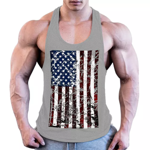 Nouveau entraînement Gym débardeurs en gros meilleurs hommes débardeur hommes personnalisé débardeurs musculation Stringer Fitness maillots gymnases hommes 2024 - Product Image 5