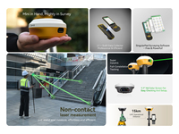 Receptor GPS de Alta Precisión SingularXYZ E1, Dispositivo GPS Portátil, Software de Recopilación de Datos Sc200, Base 4G RTK GNSS GPS