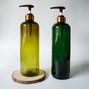 Bouteille en plastique de grande capacité de conception la plus récente de 850ml pour cosmétiques pour shampooing et gel douche - Product Image 5