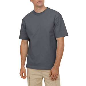 T-shirt da uomo oversize a spalla larga con stampa <span class=keywords><strong>Tee</strong></span>-shirt stile Street 100% t-shirt grafica in cotone per uomo - Product Image 5