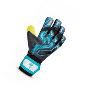 Gants de gardien de but professionnels de haute qualité en latex antidérapant avec protection des doigts, couleurs et logo personnalisables, sortie 2026 - Product Image 3