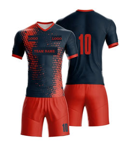 ชุดฟุตบอลสีชมพูแบบยูนิเซ็กซ์สั่งทำพิเศษ คุณภาพสูง พร้อมชุดยูนิฟอร์มปักลายมาตรฐาน ชุดฟุตบอลสีชมพูเรียบแบบซับลิเมชั่น - Product Image 2