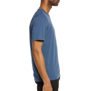 คอลูกเรือรอยัลบลูผ้าฝ้ายทำเสื้อยืด - Product Image 5