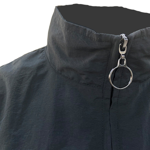 Ensembles de vestes coupe-vent et shorts personnalisés à étiquette privée, 2 pièces, surdimensionnés, en polyester lourd, pour hommes adultes - Product Image 4