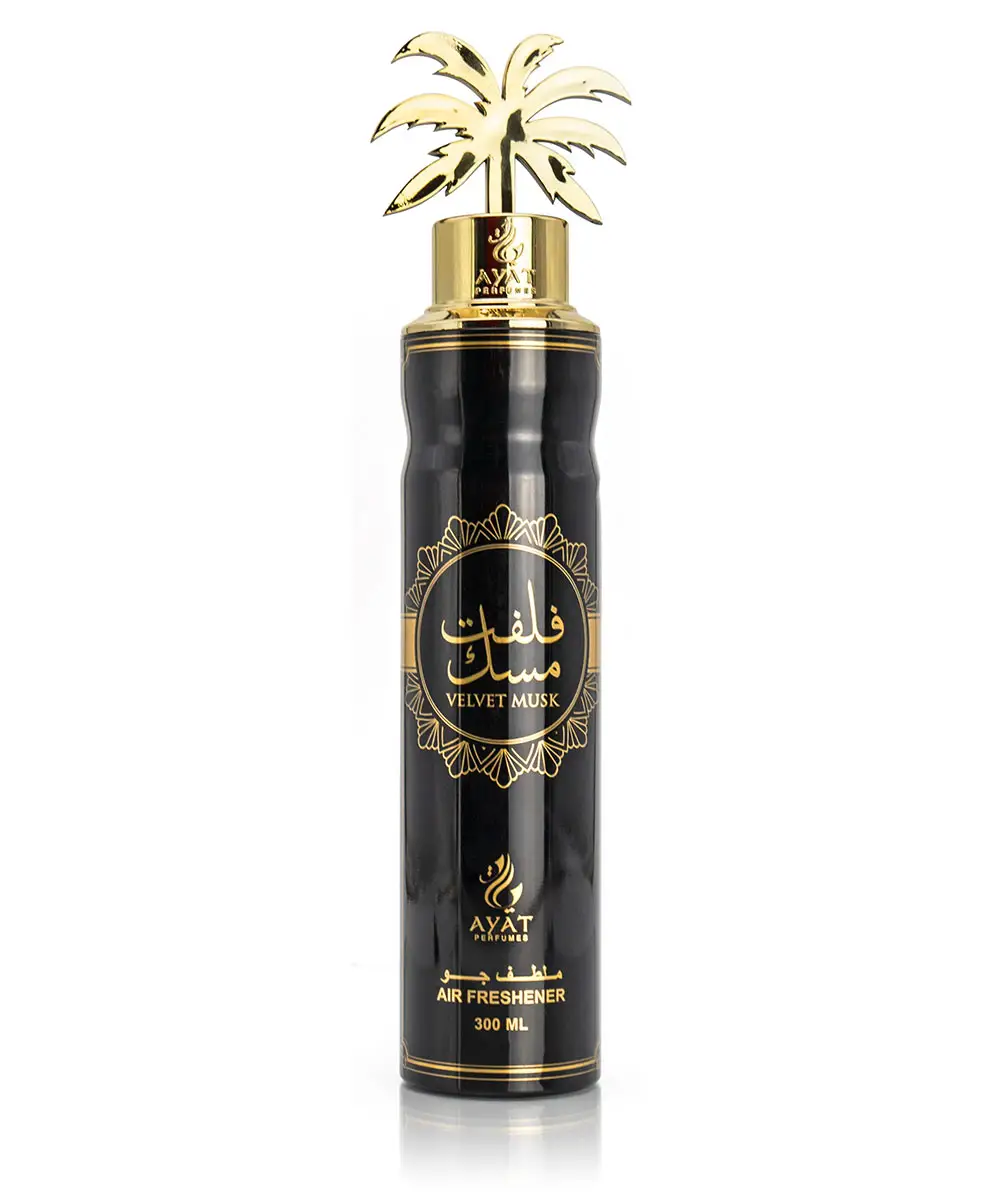 Deodorante per ambienti velluto muschio 300ml di Ayat profumi profumo Spray per ambienti profumo orientale per uso domestico
