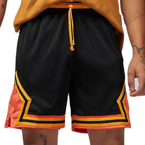 Pantalones Cortos Deportivos Holgados con Cintura Elástica y Cordón para Hombre, para Fútbol y Baloncesto, 100% Poliéster - Product Image 3