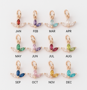 <b>Crystal</b> <b>Quartz</b> Birthstone Charm Prong Set Gold Plated Marquise Pendant for <b>Necklace</b> Handmade Charm Bracelet Jewelry Making - Product Image 4