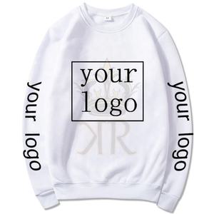 Sudaderas de Algodón Grueso de Alta Calidad para Hombre, Venta al por Mayor, Impresión de Logotipo Personalizado, Bordado, Cuello Redondo - Product Image 3