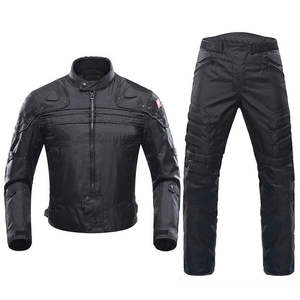 Combinaison de moto une pièce en cuir pour hommes avec protection complète du corps Équipement de course et d'aventure - Product Image 2