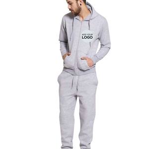 Trajes de chándal para hombre, conjunto de 2 piezas, Sudadera con capucha y cremallera de un cuarto, pantalones de chándal, trajes de chándal informales atléticos para hombre - Product Image 1