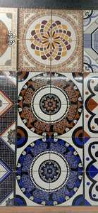 Carreaux de sol en céramique de finition mate satinée crème, design le plus populaire et économique, 396x396 mm, pour le sol du salon - Product Image 6