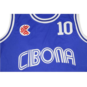 Vente en gros d'uniformes de basket-ball réversibles personnalisés pour votre propre équipe Ensemble de maillots de basket-ball 100% polyester à séchage rapide style 2026 - Product Image 5