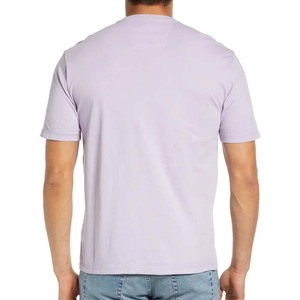 Camiseta de Cuello Redondo de Algodón, Poliéster y Rayón con Bolsillo Frontal y Patrón Impreso, Camiseta de Manga Corta con Bolsillo - Product Image 3