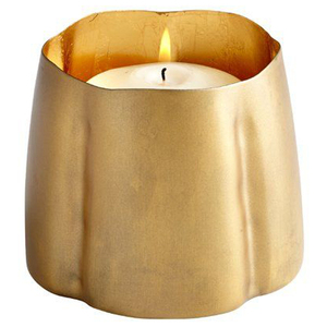 Bougeoir votif de luxe en métal fer fabricant de bougies votives en forme d'oeuf en métal gris fer pour la décoration de table maison hôtel - Product Image 2