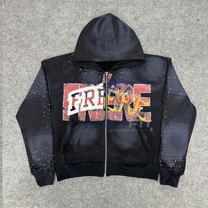 Diseño personalizado Corte perfecto Sudadera con cremallera más demandada Sólido 100% Algodón Transpirable Ecológico Unisex Sudaderas con capucha - Product Image 1