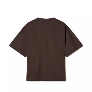 เสื้อยืดคอกลมแขนสั้นทรงโอเวอร์ไซส์สำหรับผู้ชาย ลายพิมพ์ตามสั่ง ผ้าฝ้ายเจอร์ซีย์ถัก 100% ระบายอากาศได้ดี น้ำหนัก 220 กรัม - Product Image 2