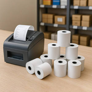 Rouleaux de papier thermique pour reçus Sailing Printing sans BPA ni BPS, 55 g/m², 80x80, 70x80, 3 1/8 x 230, 70 g/m² - Product Image 2