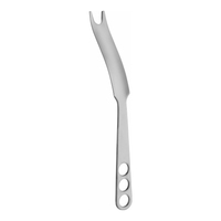 HOHMANN MIOS Levier d'os Enrouleur de hanche Courbé 315 mm 12.38 "Pointe U Largeur de la mâchoire 28 mm Chirurgical Vétérinaire Bone Lever