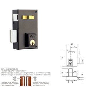 ยีล 56-a/hp/60/ ล็อคด้านซ้าย - Product Image 2