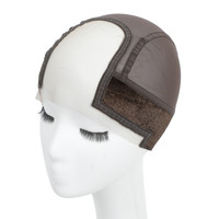 Bonnet de perruque Lenaqueen, bonnet de perruque réglable avec bandeau, pince à perruque antidérapante pour garder les perruques Lace Front en place Lace Wig Grip Cap