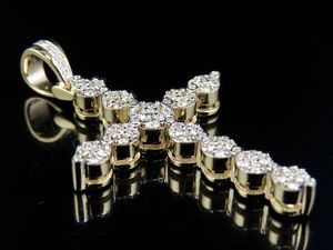 Personalizado VVS Moissanite Diamante tachonado en S925 plata esterlina Hip Hop Cruz colgante Cruz para hombres - Product Image 4