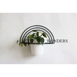 Maceta colgante de hierro para interiores, maceta de jardín, valla para colgar en la pared, maceta de plantas de tamaño personalizado de calidad Superior para uso doméstico al aire libre - Product Image 3