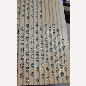 355 pcs Naturel Aigue-Marine 7mm à 14mm Ovale Poire marquise Facette 270 cts Lot Bleu Iroc Ventes Qualité Gemstone Cut US $270 pour Tous - Product Image 3