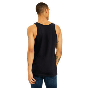 Vente au détail Fit 100% Airlume peigné anneau filé coton 32 simple 4.2 oz solide marine unisexe décontracté Jersey réservoir bouton côté cousu - Product Image 3