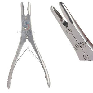 Rongeur de Hueso Ruskin de Alta Calidad, 19 cm, 4 mm, Instrumentos Quirúrgicos Ortopédicos Manuales de Acero Inoxidable - Product Image 5