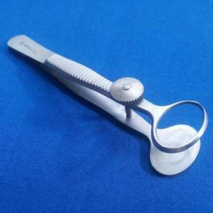 Forceps de Chalazion Francis ovales 14 x 11 mm, taille moyenne, ensemble d'instruments chirurgicaux ophtalmiques, manuel - Product Image 6