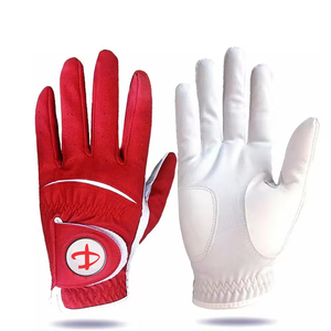 Guantes de Golf de Piel Genuina para Mano Izquierda, de Primera Calidad, con Logotipo Personalizado, Elegantes, Transpirables y Antideslizantes, Más Vendidos - Product Image 2