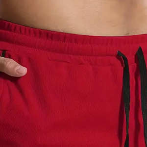 Pantalones Cortos Transpirables para Hombre, Ropa de Entrenamiento de Secado Rápido para Gimnasio, Correr, Gimnasio, con Logotipo Personalizado, Bolsillo - Product Image 3