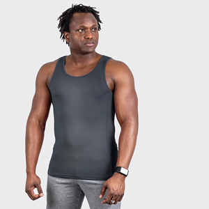 เสื้อกล้ามระบายอากาศได้ดีสำหรับผู้ชายเสื้อกล้ามใส่ออกกำลังกายเล่นกีฬาออกกำลังกายในยิมปรับแต่งได้น้ำหนักเบาใส่สบาย - Product Image 1