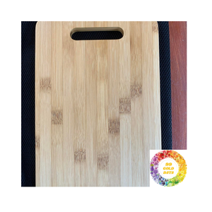 Tabla de cortar de bambú duradera tablas de cortar de cocina extragrandes charcutería natural Tabla de servir bloques de madera - Product Image 3