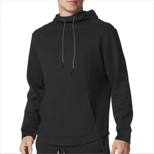 แจ็กเก็ตมีฮู้ดแขนยาวสำหรับผู้ชายเสื้อกีฬาผ้าฝ้าย100% แบบลำลองสำหรับฤดูหนาวพิมพ์โลโก้ดีไซน์ว่างเปล่า - Product Image 1