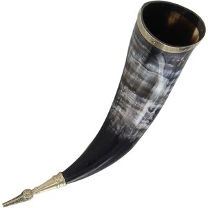 Corne de buffle animale écologique naturelle pour les collectionneurs d'hydromel Décor de table rustique à boire de qualité supérieure sculpté à la main à bas prix - Product Image 5