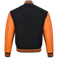 Veste universitaire en laine pour homme, mode d'hiver, avec manches longues boutonnées, veste Bamber à succès, service OEM disponible 2026