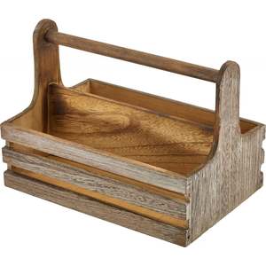 Mesa de madera rústica, Caddy - Product Image 1