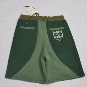 กางเกงขาสั้นแนวสปอร์ตสำหรับผู้ชายเสื้อผ้าแนวสปอร์ตแบบผ่าแยกสีแนวลำลอง - Product Image 3