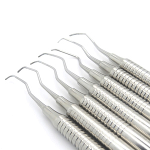 อุปกรณ์ขูดรากฟันสแตนเลสเครื่องมือทันตกรรมที่ผ่านการรับรอง CE ISO - Product Image 4