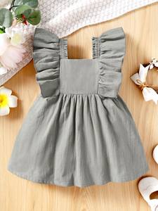 Nuevo diseño, mejor calidad, conjunto de moda para niñas estilo momo, poliéster/algodón, estilo chino, artículo popular en venta desde Bangladesh. - Product Image 3