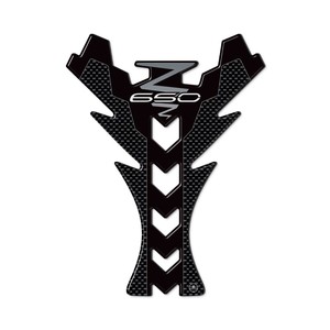 Custom Size 3D Gel Tank Protection <b>Stickers</b> <b>Logo</b> Type Compatible with for Kawasaki Z650 2021-2025 - Product Image 2